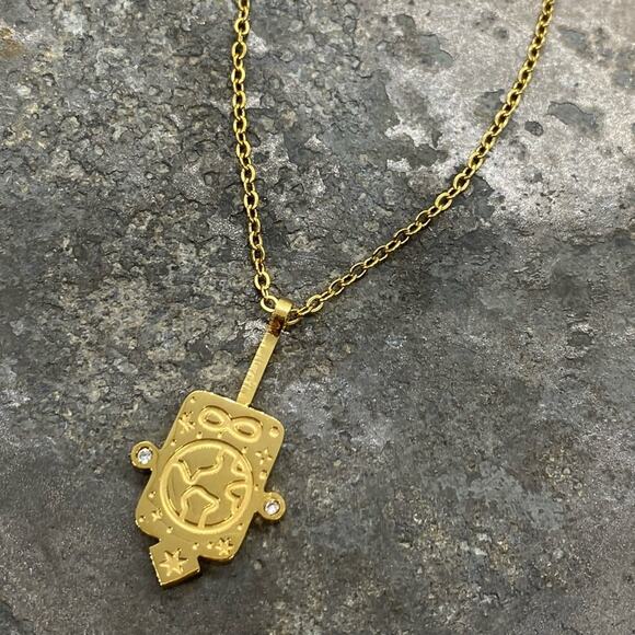 NEW Vintage Style World Tarot Pendant Layering Necklace - Picture 4 of 8